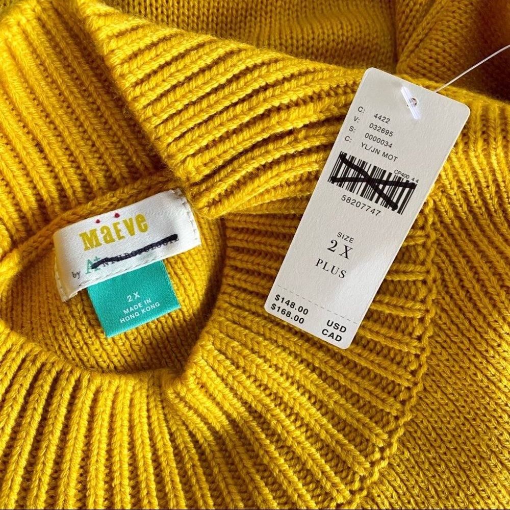 NWT Anthropologie Maeve Kiara Textured Sweater - Picture 10 of 10